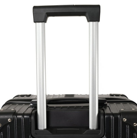 Unisex ABS Hard Shell Luggage Set 3 Piece Spinner Wheels