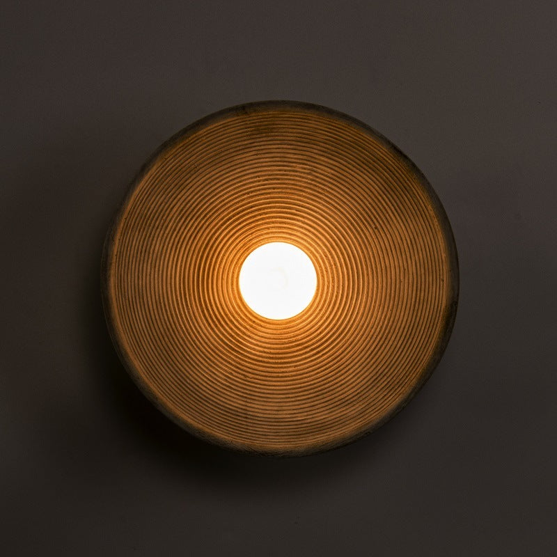 Resin Wall Lamp For Hallway G4 Base Retro Style Decor