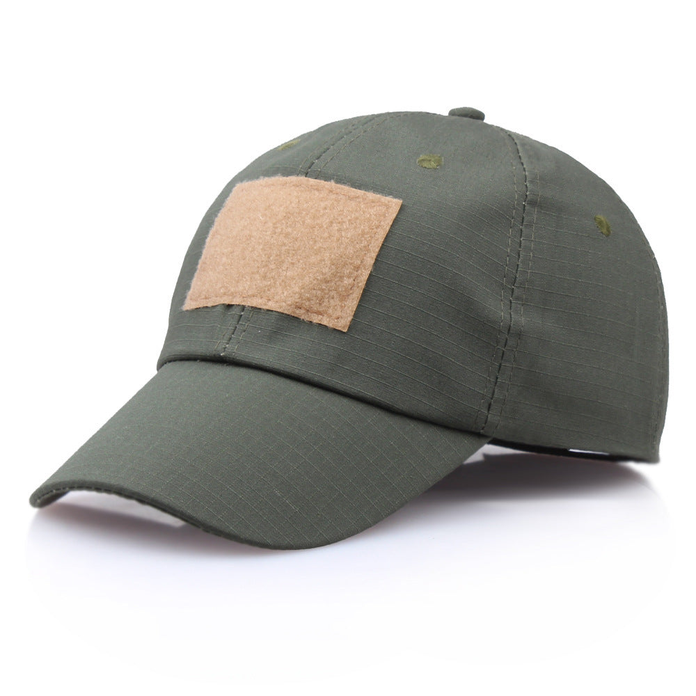 Velcro Camouflage Baseball Cap (Tactical) — Adjustable, Breathable, All-Day Comfort