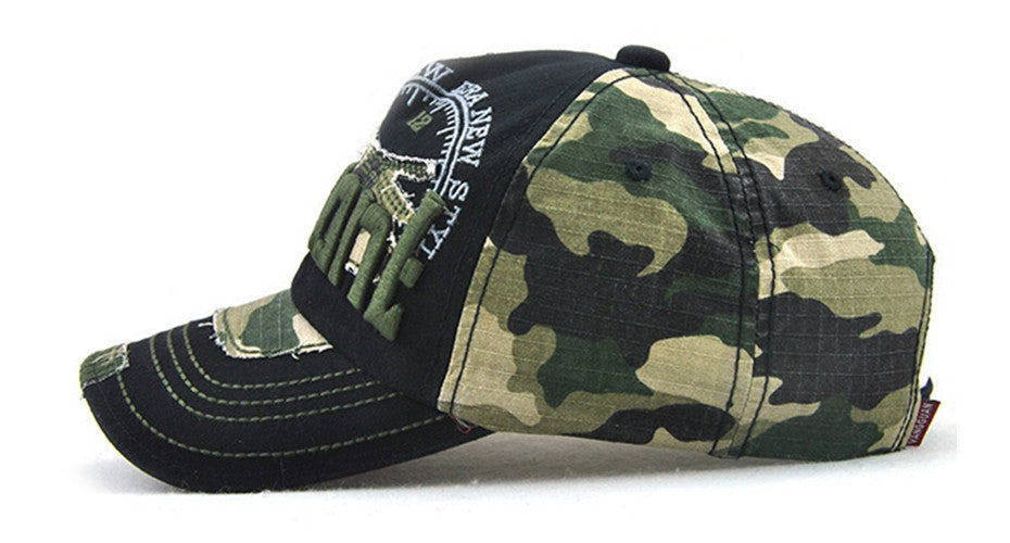 Camouflage Baseball Cap — Outdoor Sunshade, Unisex (European & American Style)