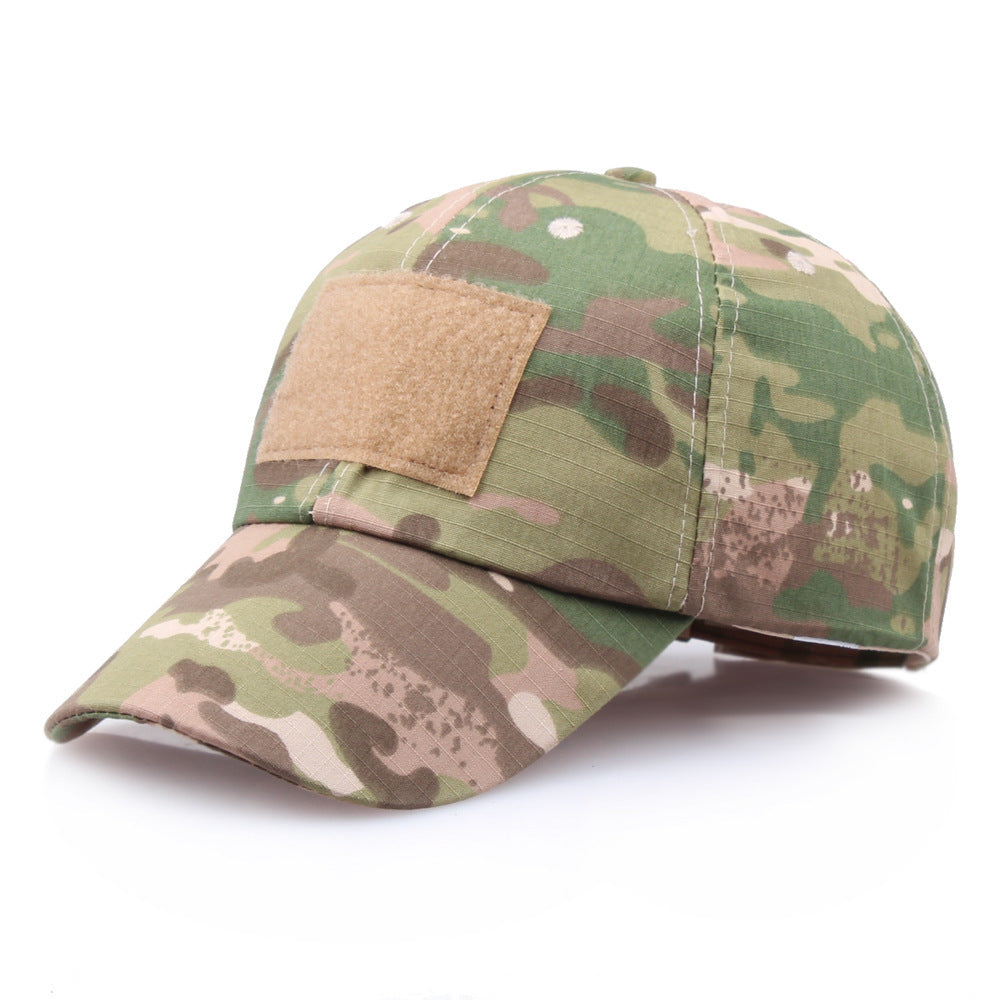 Velcro Camouflage Baseball Cap (Tactical) — Adjustable, Breathable, All-Day Comfort