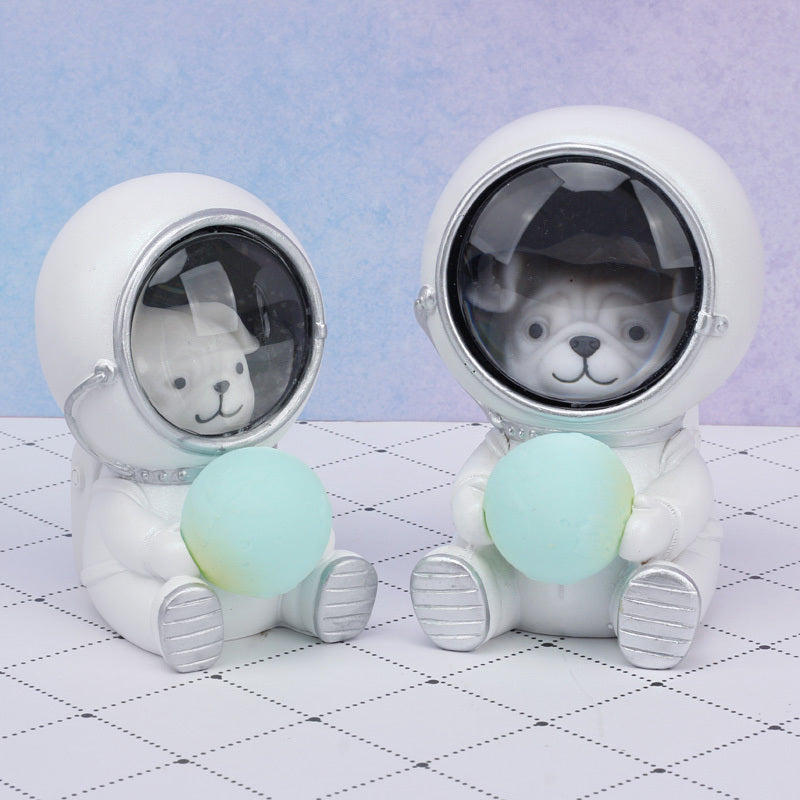 Resin Starry Sky Animal LED Night Light for Bedrooms
