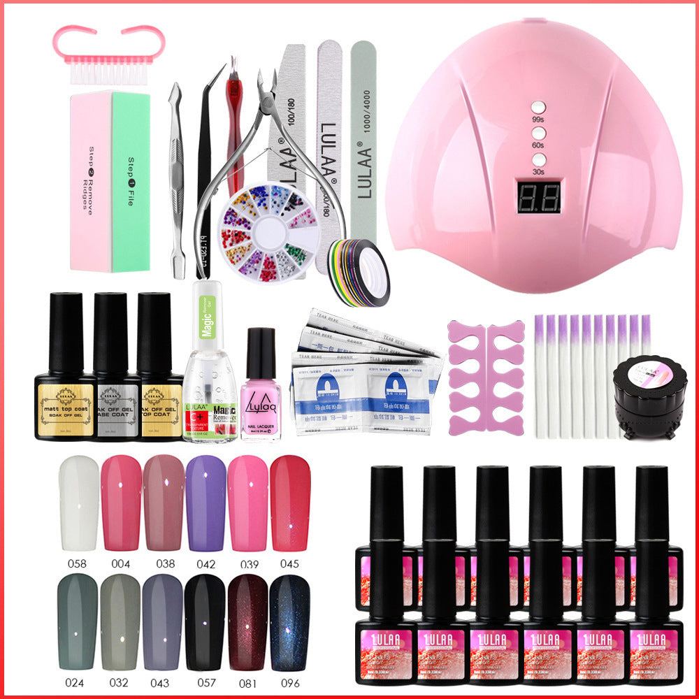 Resin Based UV Nail Glue Set For Home Phototherapy Nontoxic