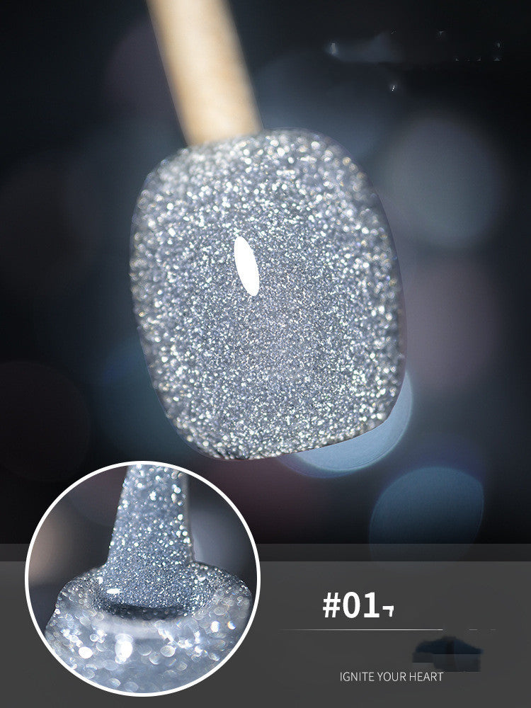 Resin Based 10ml Glitter Nail Gel Primer UV Varnish