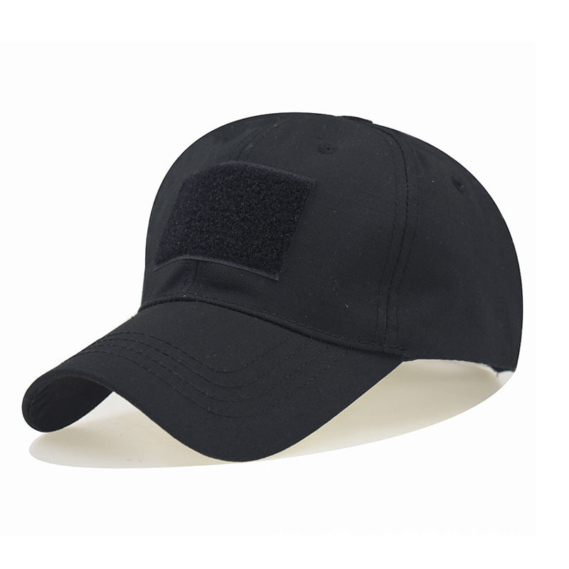 Velcro Camouflage Baseball Cap (Tactical) — Adjustable, Breathable, All-Day Comfort