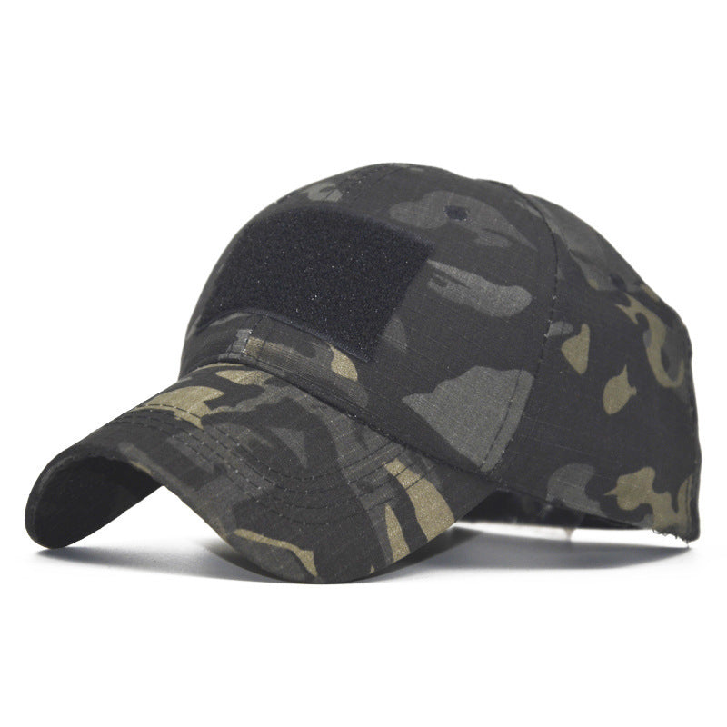 Velcro Camouflage Baseball Cap (Tactical) — Adjustable, Breathable, All-Day Comfort