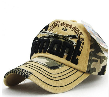 Camouflage Baseball Cap — Outdoor Sunshade, Unisex (European & American Style)