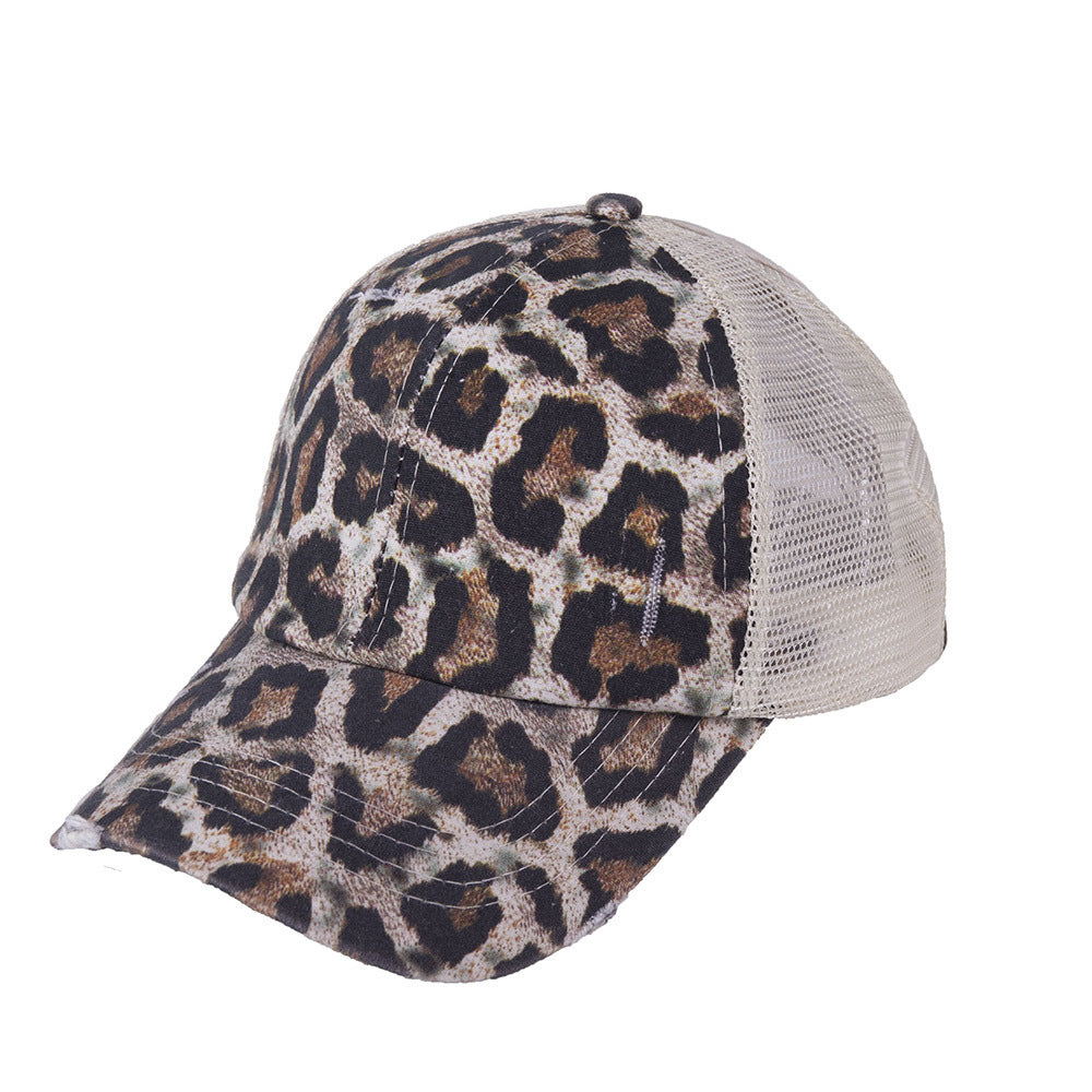 Washed Cotton Baseball Cap — Low-Profile Dome, Short Flat Brim