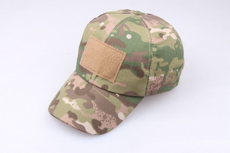 Velcro Camouflage Baseball Cap (Tactical) — Adjustable, Breathable, All-Day Comfort