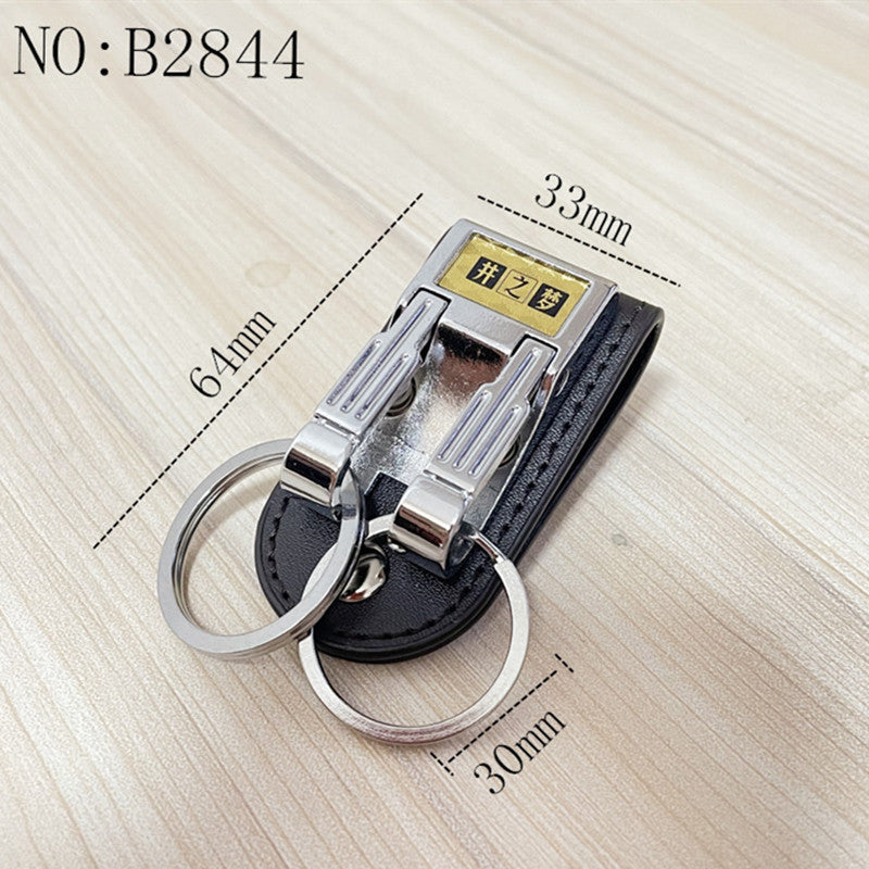 Men's Chinese Style Metal Belt Buckle Double Buckle Premium