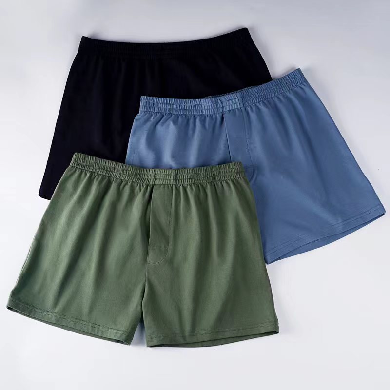 Relaxed Fit Breathable Cotton Men's Loungewear Underwear