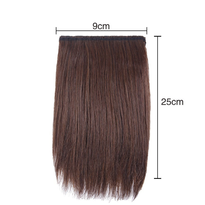 Real Hair Back Of Head Wig Piece For Women 10 15 25cm