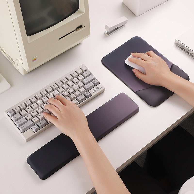Silicone Wrist Rest Mouse Pad – Ergonomic Keyboard Support Pad