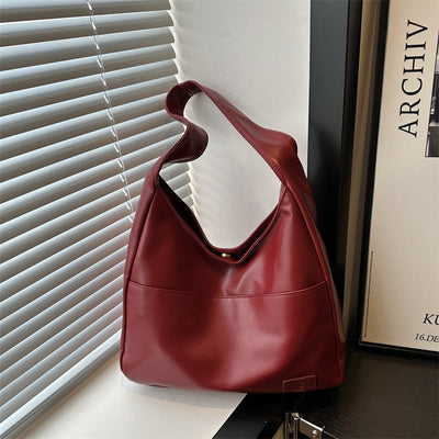 Women's Vintage Hobo Bag PU Leather Retro Shoulder Handbag