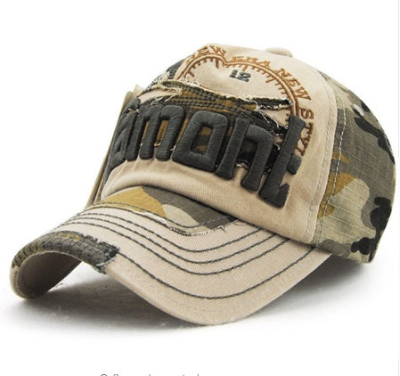 Camouflage Baseball Cap — Outdoor Sunshade, Unisex (European & American Style)