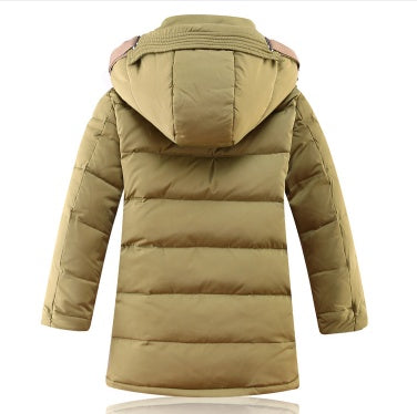 Kids Casual Winter Down Jacket Duck Down Padded Coat