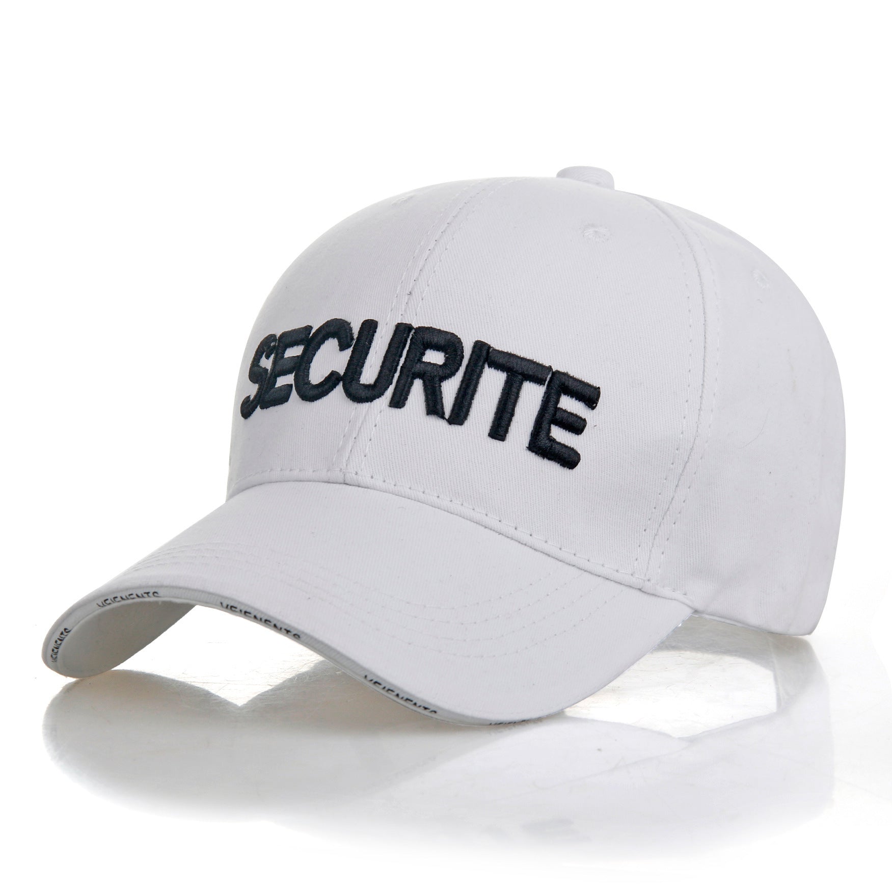 Alphabet Baseball Cap / Visor Cap — Bold Letter Embroidery, Adjustable (Unisex)