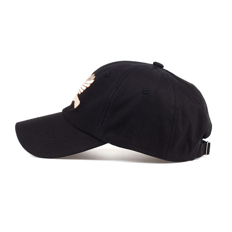 European & American Embroidered Pigeon Baseball Cap — Unisex, Adjustable