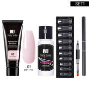Resin Gel Nail Art Solid Extension Glue Set For Nails
