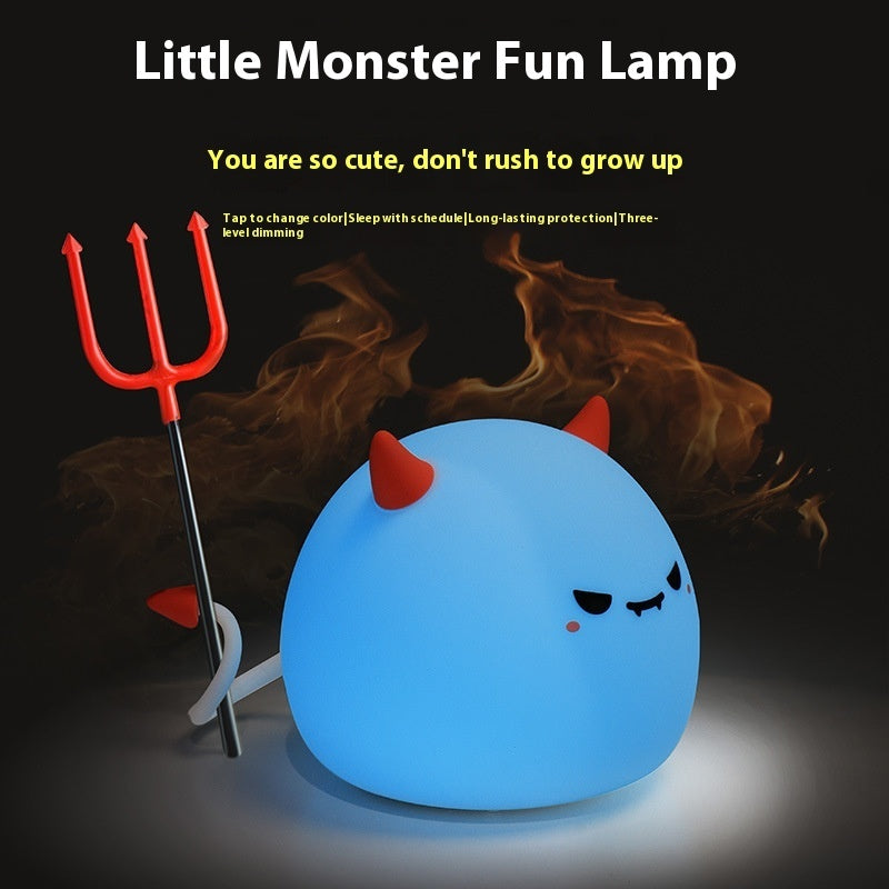 Rechargeable Silicone Night Lamp ABS PP Body For Halloween