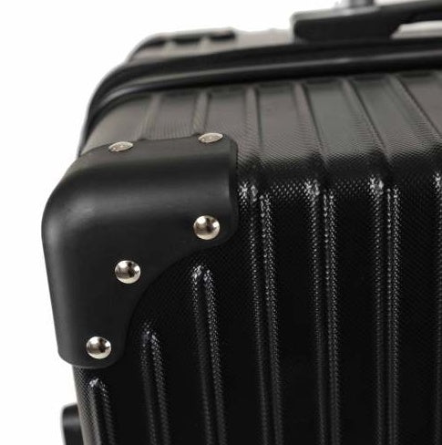 Unisex ABS Hard Shell Luggage Set 3 Piece Spinner Wheels