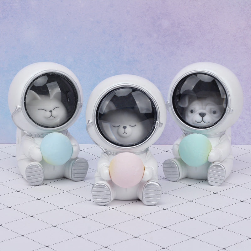 Resin Starry Sky Animal LED Night Light for Bedrooms