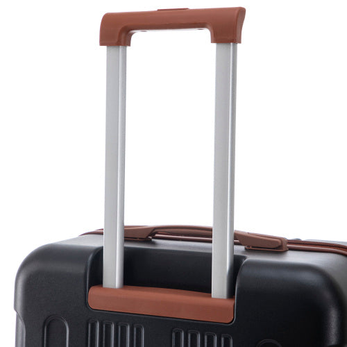 Unisex ABS Spinner Wheel Luggage Set Two Tone 20 24 28 Inch