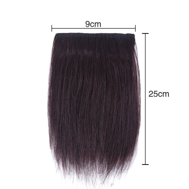 Real Hair Back Of Head Wig Piece For Women 10 15 25cm