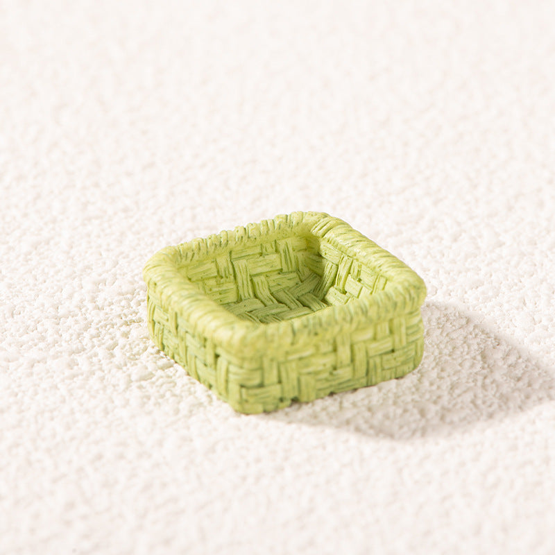 Resin Tiny Landscape Ornaments For Miniature Bamboo Decor