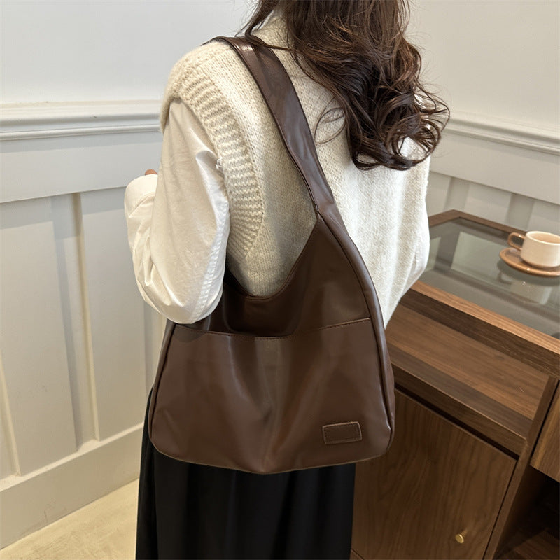 Women's Vintage Hobo Bag PU Leather Retro Shoulder Handbag