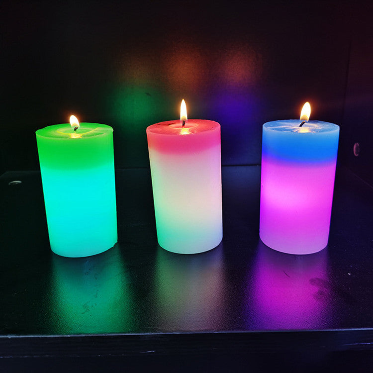 Resin Induction Color Change Lamp Flameless Mood Light