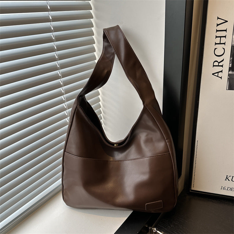 Women's Vintage Hobo Bag PU Leather Retro Shoulder Handbag