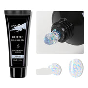 Resin Glitter Nail Extending Glue for Quick Extensions