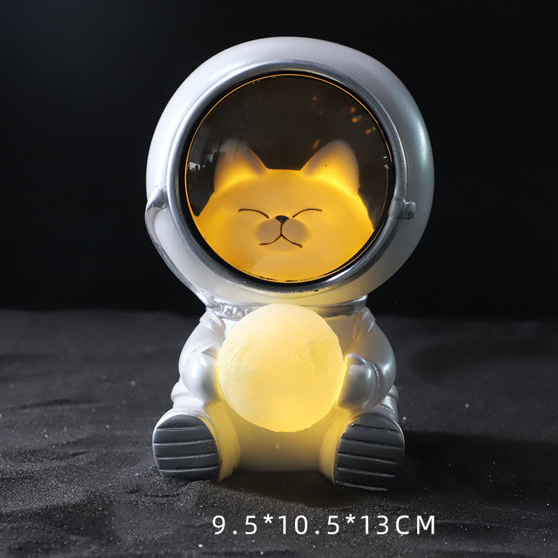 Resin Starry Sky Animal LED Night Light for Bedrooms