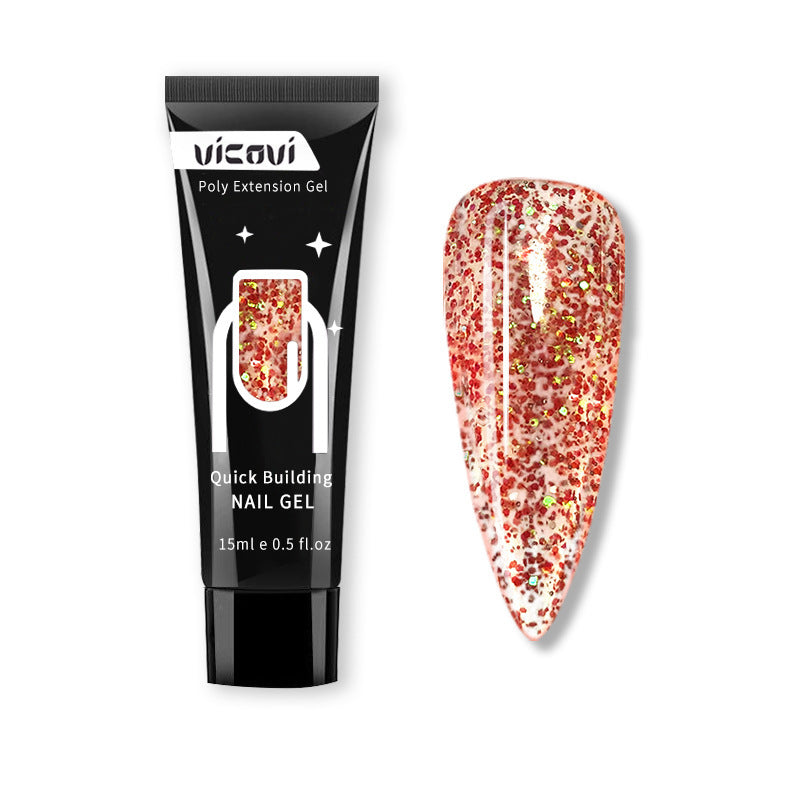 Resin Based Nail Glue for Light Therapy 15ml Safety Cap