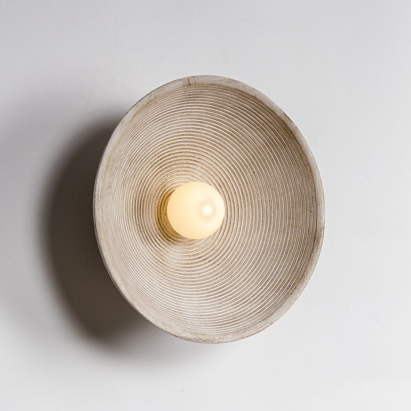 Resin Wall Lamp For Hallway G4 Base Retro Style Decor