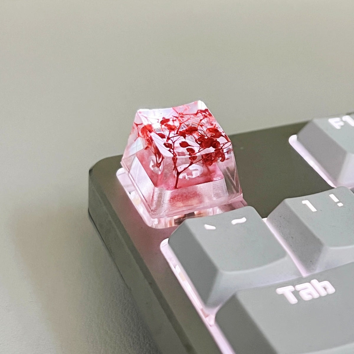 Resin Starry Sky Keycap – High Transparency Mechanical Keyboard Keycap