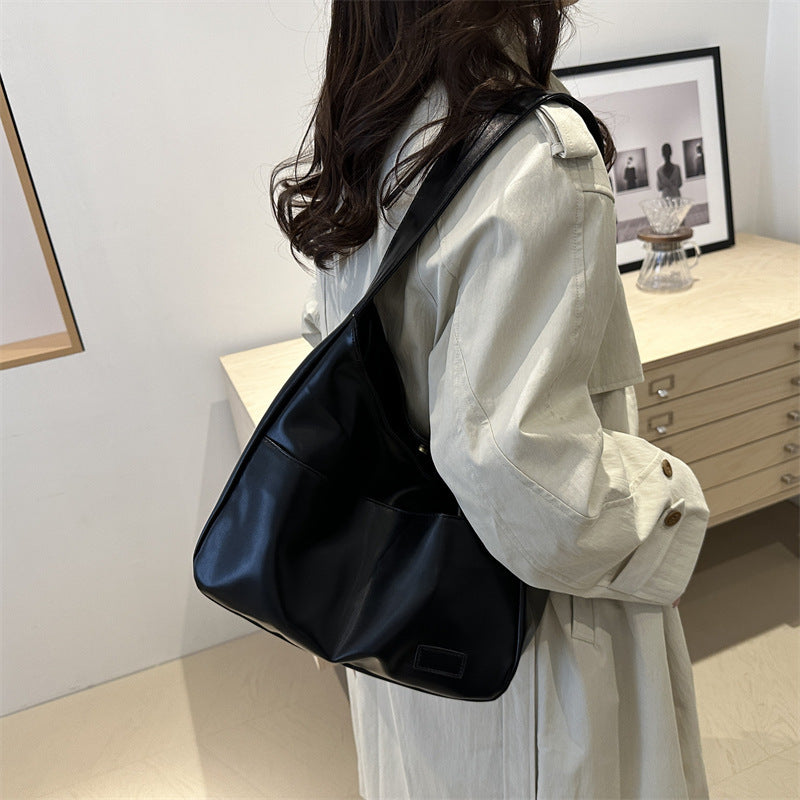 Women's Vintage Hobo Bag PU Leather Retro Shoulder Handbag