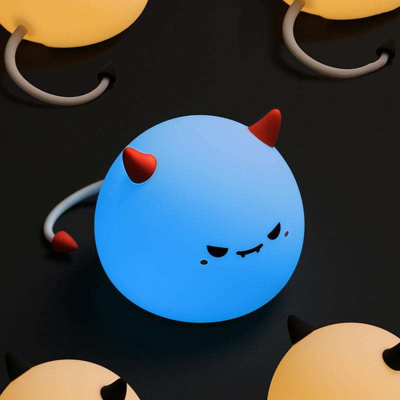 Rechargeable Silicone Night Lamp ABS PP Body For Halloween