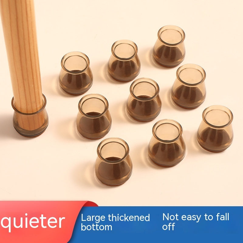 Integrated Felt Thickened Mute Mats For Table And Chair Legs Wear-resistant Protective Floor Table And Chair Foot Pad
