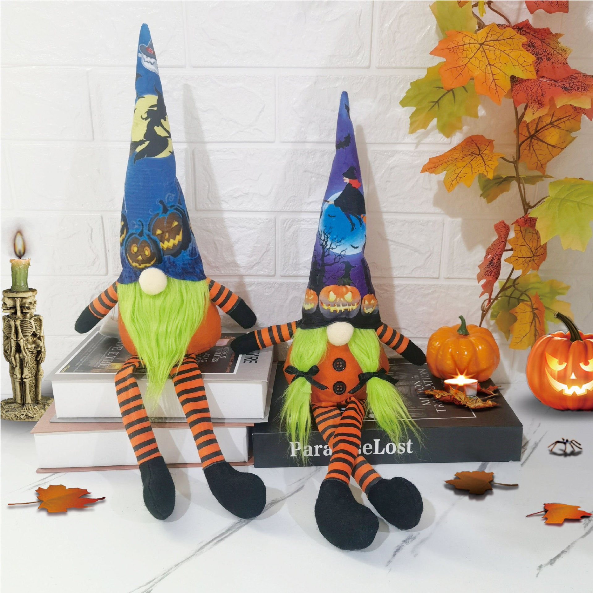 Halloween Glowing Faceless Doll Party Decorations