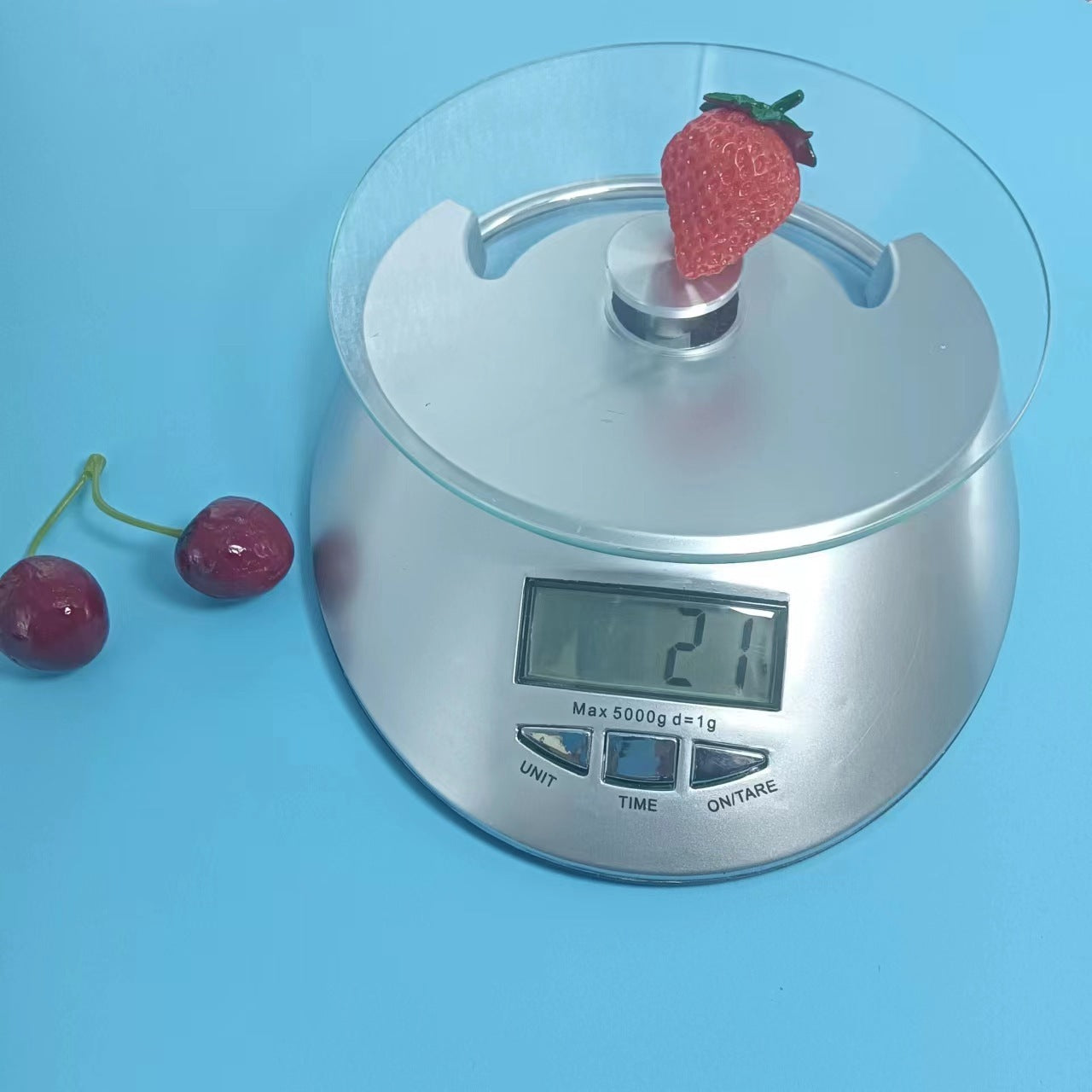 Household Electronic Baking Scale – Glass Kitchen & Medicinal Scale