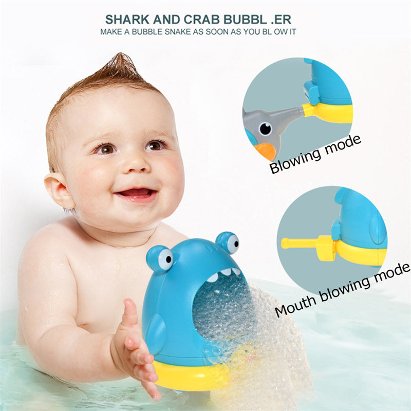 Bubble Machine Baby Bath Toy – Foam Maker and Bubble Blower for Bathtub, Pool, and Kids’ Water Play Games Toy Set