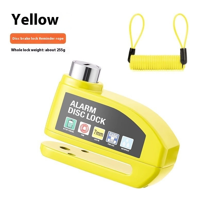 Disc Brake Lock Anti-theft Alarm Car Lock