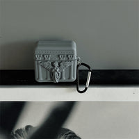 Grey three dimensional angel