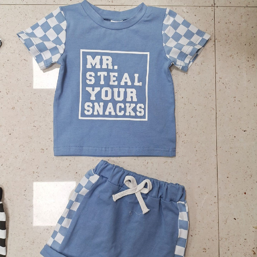 Boys Sweater Vest Set Polyester European American Style