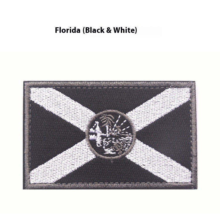 Embroidered Armband – Double-Sided Velcro Cloth Label Patch