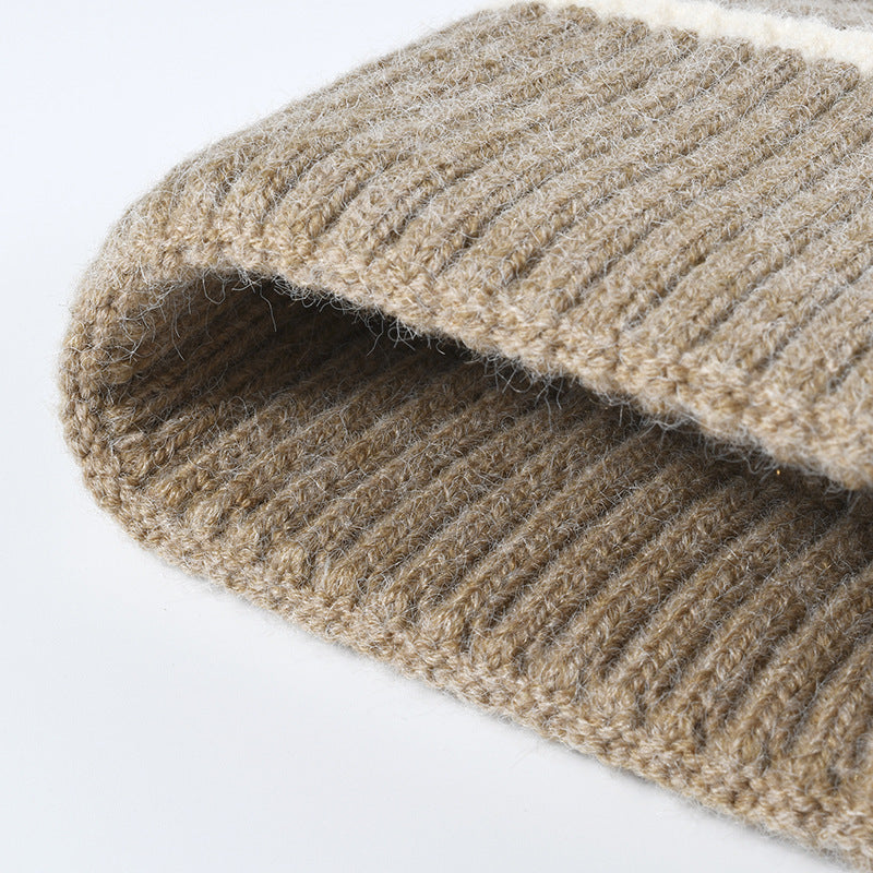 All-Match Simple Warm Thickened Knitted Hat – Cozy Winter Headwear