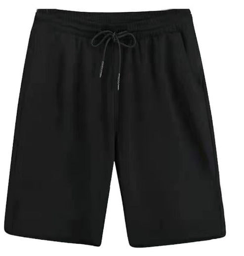 Men’s Straight Draping Elastic Waist Quick-Dry Casual Pants