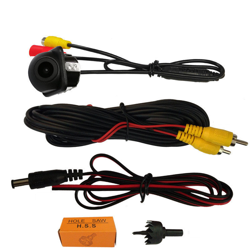 HD Perforated Rear View Car Camera – 170° Wide Angle, 720x576 Resolution